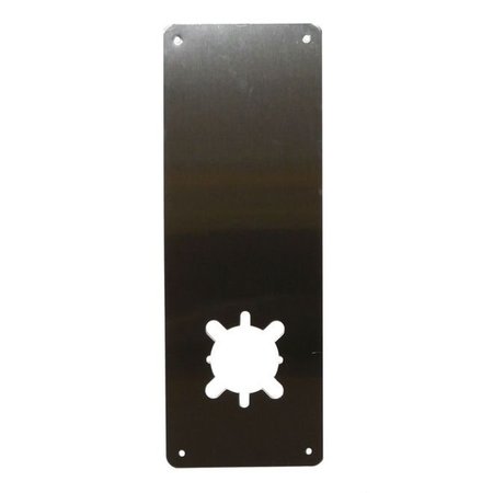 Don-Jo 5" x 14" Remodeler Plate with Cross Bolt Holes RP142630